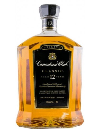 CANADIAN CLUB 12 ANOS LITRO