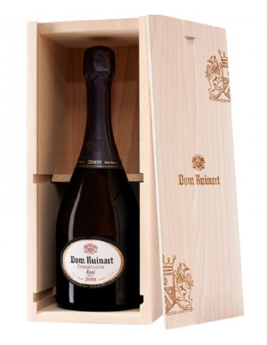 DOM RUINART ROSE 2009 COFFRET