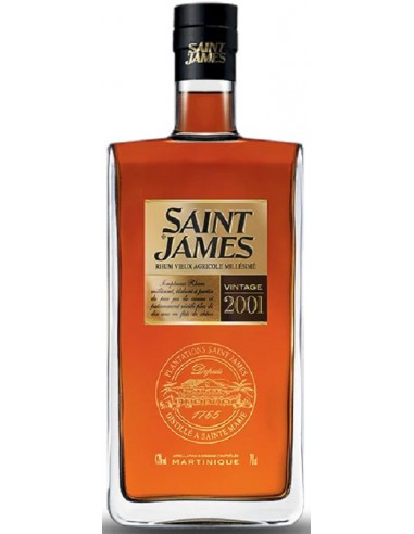 RUM ST. JAMES VINT. 2001